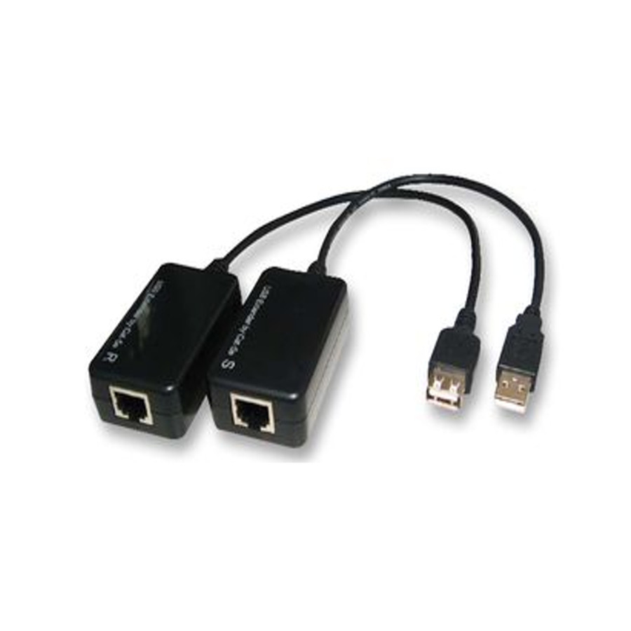 Extensor USB por Cat. 5 o Cat. 6, hasta 196 pies/60 metros – Cables y  Conectores