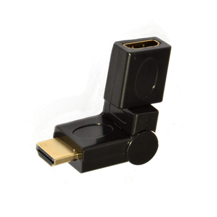 Adaptador HDMI a 90 y 270 grados macho/hembra – Cables y Conectores