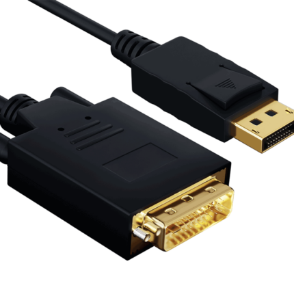 Cable DisplayPort a DVI-D Dual Link 24+1 06 pies