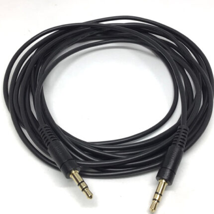 Cable de audio 3.5mm 12 pies macho/macho