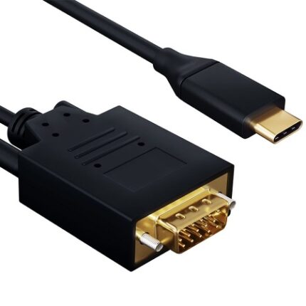 Cable USB-C a VGA macho/macho (1920x1200@60Hz)