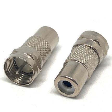 Conector RCA hembra a F Macho
