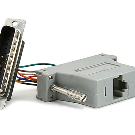 Adaptador armable DB25 macho a RJ45