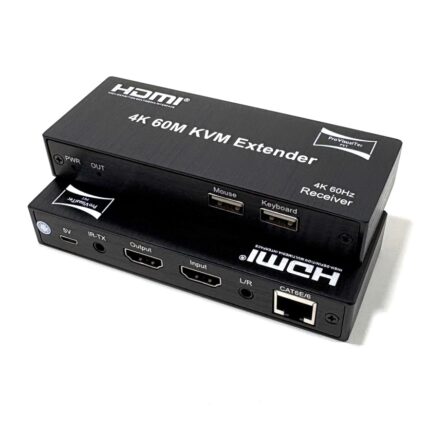 Extensor HDMI 060 metros 4K KVM Activo