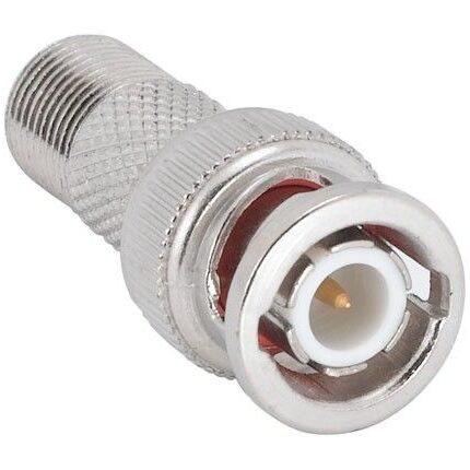 Adaptador BNC macho a tipo F hembra