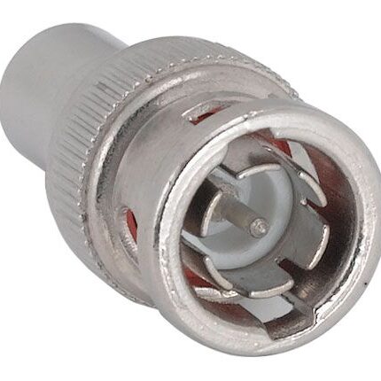 Adaptador BNC macho a RCA Hembra