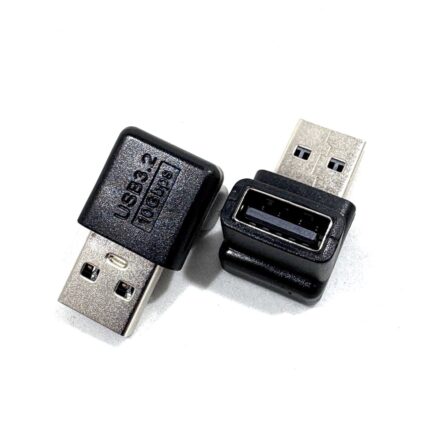 Adaptador USB 3.0 macho/hembra A/A angulado