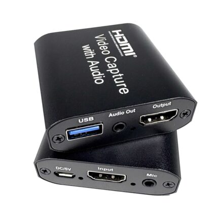 Capturadora de Video con salida de Video y Audio