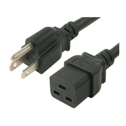 Cable de Poder AC C19 a 5-15P 03 pies 14 AWG